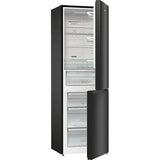 Combina frigorifica Gorenje NRK619EABXL4, 300 l, 185 cm, No-Frost, clasa energetica E, Negru