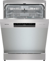 Masina de Spalat Vase GORENJE GS673C60X, 16 seturi, 7 programe, 60 cm, Clasa C, Argintiu