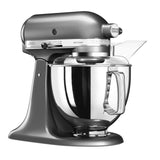 Mixer cu bol KitchenAid Artisan 5KSM175PSEMS, 300W, 4.8L, Medalion Silver