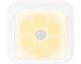 Lampa De Veghe Cu Led Q-link 25lm, Senzor De Miscare, Fara Baterii, Alb, Pachet 2 Bucati