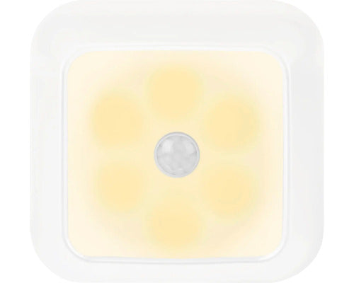 Lampa De Veghe Cu Led Q-link 25lm, Senzor De Miscare, Fara Baterii, Alb, Pachet 2 Bucati