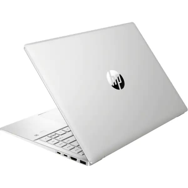 Laptop HP Pavilion Plus 14-eh0027nq, Intel Core i5-1240P pana la 4.4GHz, 14" 2.2K, 16GB, SSD 512GB, Intel UHD Graphics, Free DOS, Argintiu