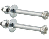 Suruburi Metrice Alberts M10 Fixare Suport Stalp De Lemn 101mm, Otel Zincat, Incl. Piulite & Saibe, 2 Bucati