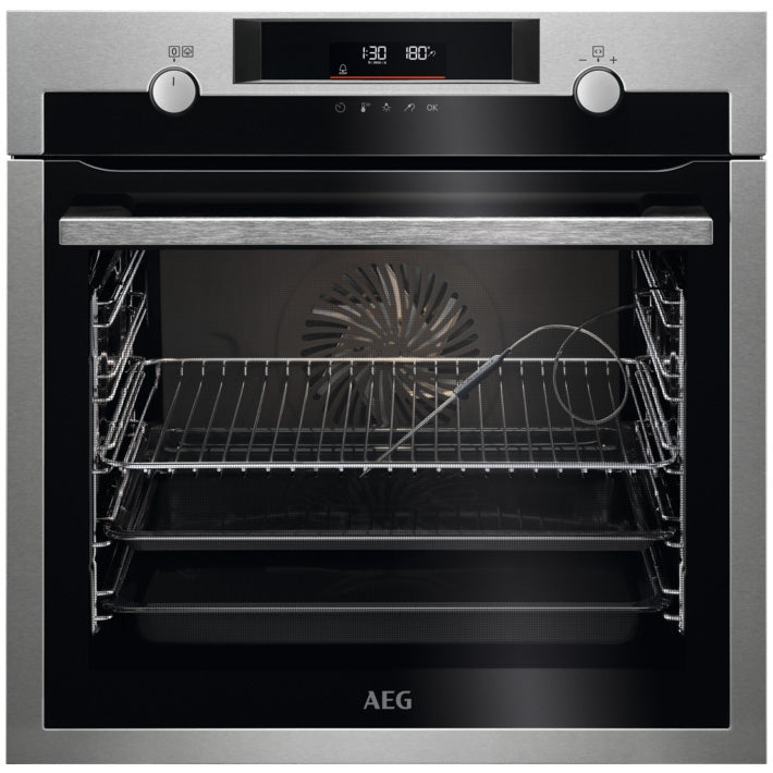 Cuptor incorporabil AEG BCE556360M, Electric, 71 l, Autocuratare catalitica, SteamBake, Grill, Timer, Clasa A+, Inox