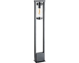 Stalp Pitic Kolta E27 Max. 1x12w, 80 Cm, Pentru Exterior Ip44, Negru Mat