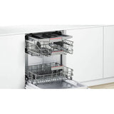 Masina de spalat vase incorporabila BOSCH SMV46KX55E, 13 seturi, 6 programe, 60cm, Clasa E, Alb