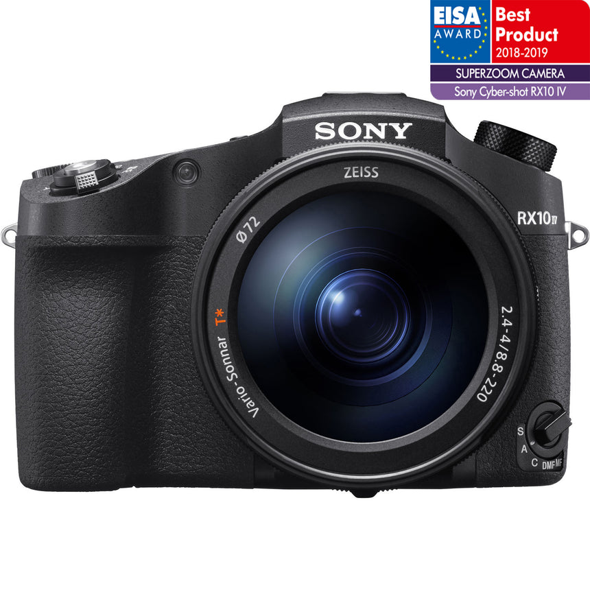 Aparat foto digital premium Sony Cyber-Shot DSC-RX10 IV, High zoom, 20.1MP, Negru