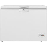 Lada frigorifica Beko HSM29540, 298 l, Clasa E, Conditii extreme, Yala, Alb