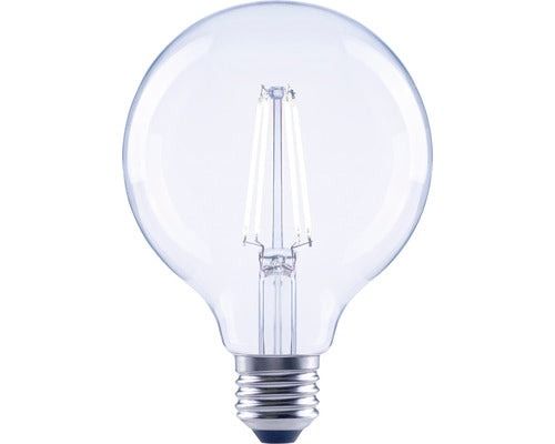 Bec Led Variabil Flair E27 7w 806 Lumeni, Glob Clar G95, Lumina Neutra