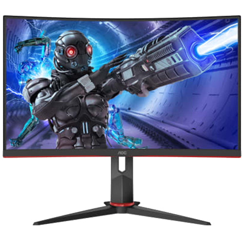 Monitor Gaming Curbat LED VA AOC 27", Full HD (1920x1080), 240Hz, 1ms, AMD FreeSync™ Premium, 2x HDMI, Display Port, USB, Jack, Pivot, VESA, negru