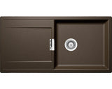 Chiuveta Bucatarie Cu O Cuva Schock Mono D-100l 100x51 Cm, Cu Picurator, Reversibila, Cristadur Bronze