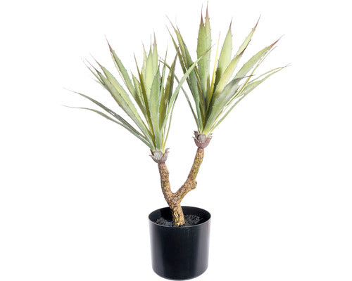 Planta Artificiala Agava In Ghiveci H 60 Cm Verde