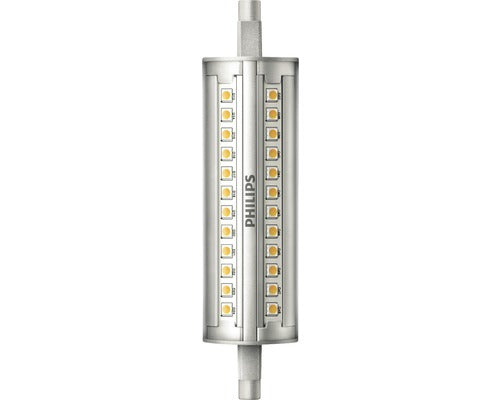 Bec Led Variabil Philips R7s-118mm 14w 1600 Lumeni, Forma Liniara, Lumina Calda