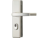 Manere Cu Sild Usa Intrare Abus 72/250 Mm, Pentru Cilindru, Argintiu Galben
