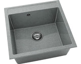 Chiuveta Bucatarie Cu O Cuva Fat Avangard 225 51x51 Cm, Fara Picurator, Granixit City Grey
