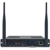 Sistem OPS NEWLINE WB5B820J, Intel Core i5-1165G7 pana la 4.2GHz, 8GB, SSD 256GB, Intel Iris Xe Graphics, Windows 10 Pro, Negru