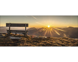 Tablou Sticla Bench & Horizon 50x125 Cm