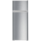 Frigider cu 2 usi Liebherr CTPel 231, 233 l, Clasa F, SmartFrost, VarioSpace, H 140.1 cm, Argintiu