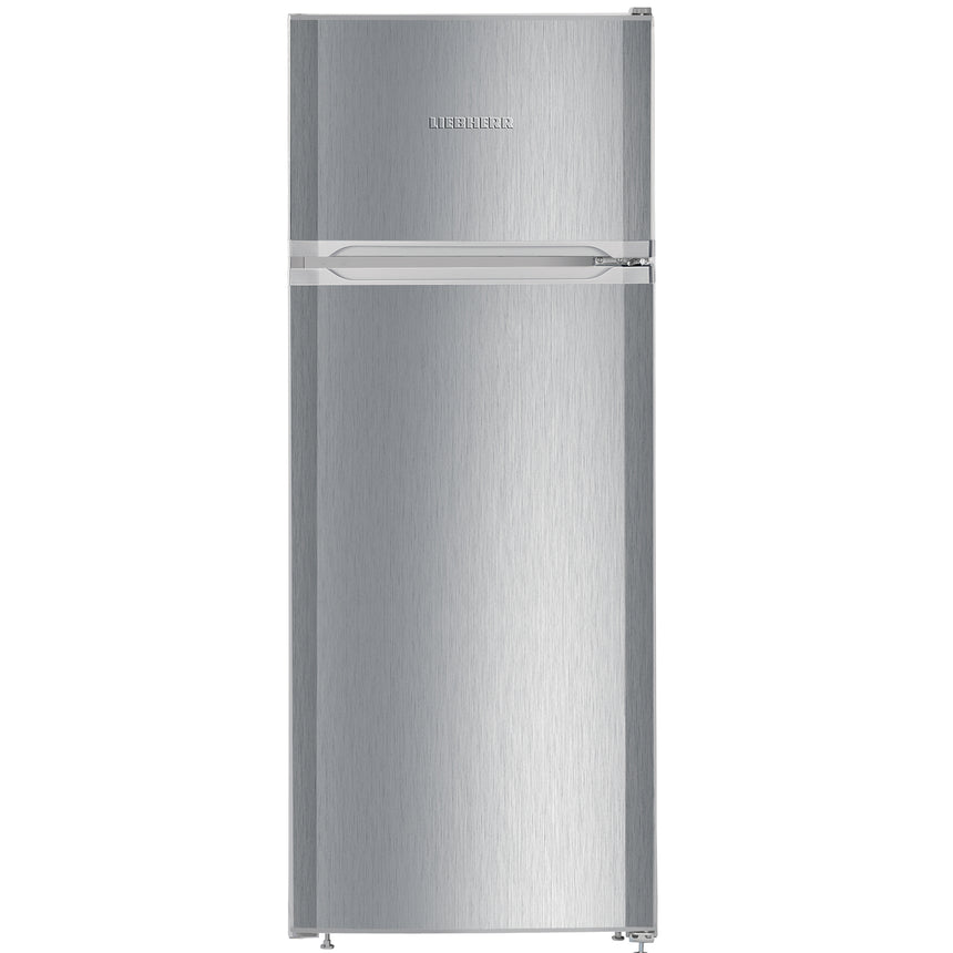 Frigider cu 2 usi Liebherr CTPel 231, 233 l, Clasa F, SmartFrost, VarioSpace, H 140.1 cm, Argintiu