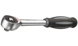 Antrenor Cu Clichet Wgb 3/8" 335mm, 60 Dinti, Maner Rotativ, Crom-vanadiu