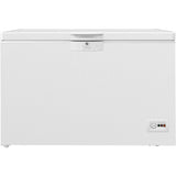 Lada frigorifica Beko HSM40031, 360 l, Clasa F, Conditii extreme, Securizare yala, Led lighting, Alb