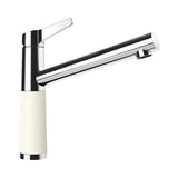 Baterie bucatarie monocomanda SC-510, cartus ceramic, Cristadur Magnolia