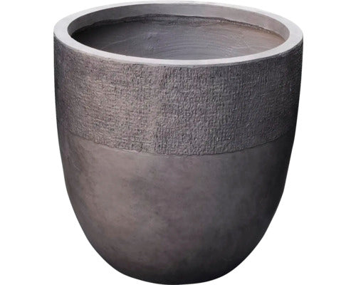 Ghiveci Lafiora Sober Grc Ø 25 Cm H 30 Cm Beton Maro