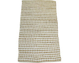 Covor Tesut Din Carpe Natur, Noduri, Bej 60x110 Cm