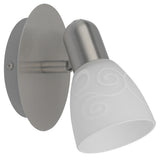 Aplica Rabalux Harmony, E14, 1x40W, Crom satinat