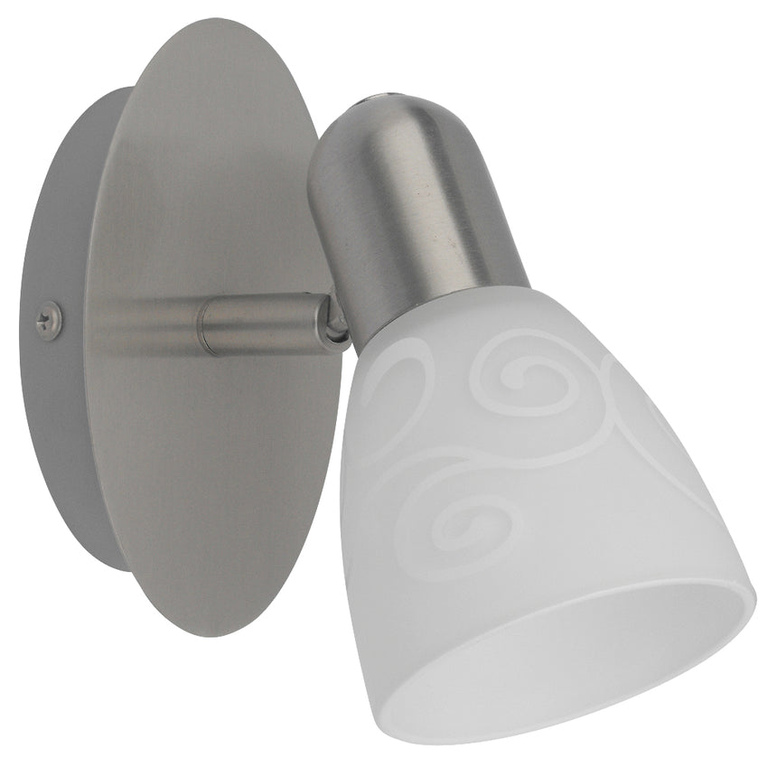 Aplica Rabalux Harmony, E14, 1x40W, Crom satinat