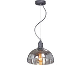 Pendul Vitaluce Ve4851 E27 Max. 1x40w, Negru/fumuriu
