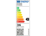 Panou Cu Led Integrat Starke 36w 3240 Lumeni 40x49 Cm, Montaj Aplicat, Lumina Neutra