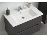 Lavoar Ceramic Pelipal Offenbach / Capri, cu Montare pe Mobila, 75 cm, Alb