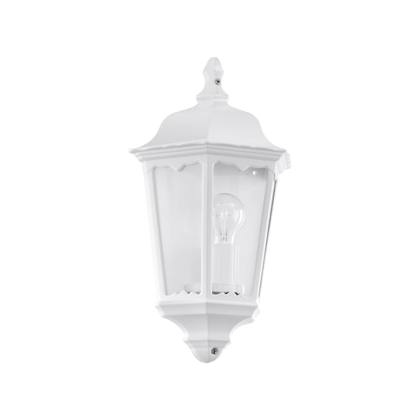 Aplica exterior NAVEDO, 93448, alb, 1x60W E27, IP44