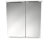 Dulap baie cu oglinda Jokey Numa, iluminare LED, PAL, 58x59,5 cm, alb, IP 20