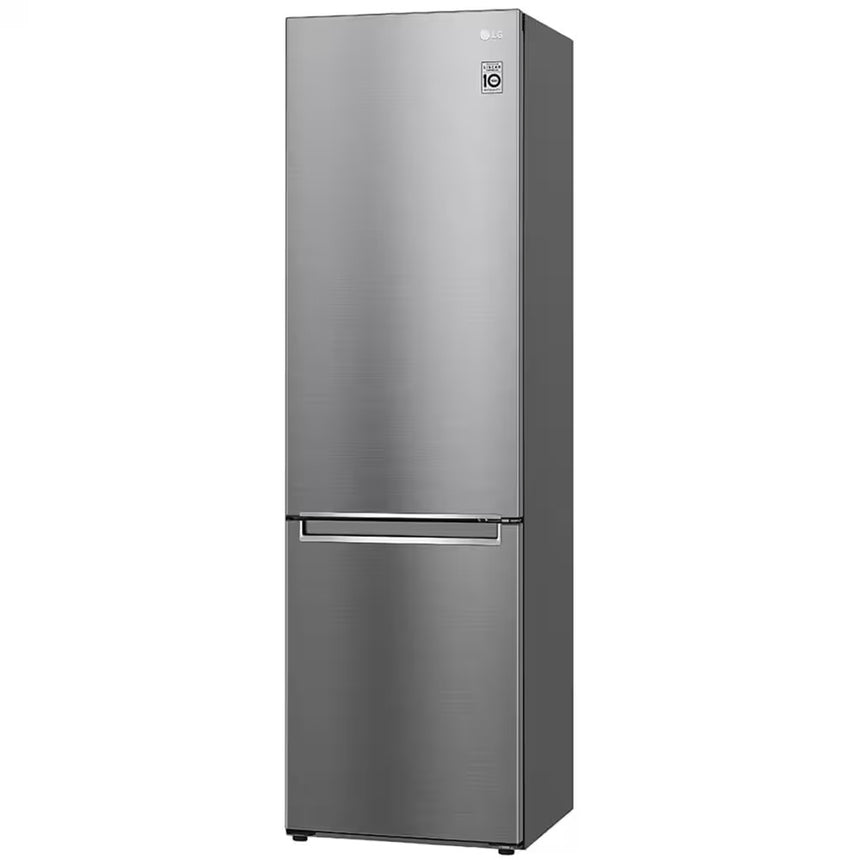 Combina frigorifica LG GBP62PZNCN1, 384 l, No Frost, Compresor Smart Inverter, DoorCooling+, Clasa C, H 203 cm, Argintiu