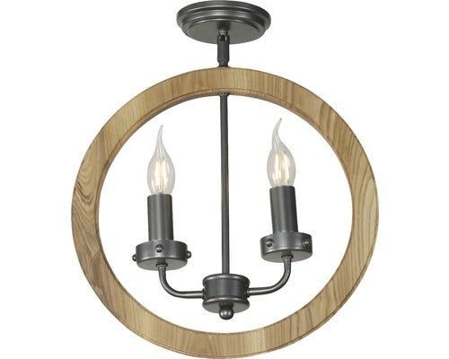 Lustra Cesena E14 Max. 2x40w, Lemn Natur
