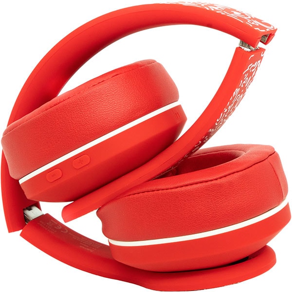 Casti HAMA HaHaHa Feel, Bluetooth, On-Ear, Microfon, Noise Cancelling, rosu