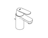 Baterie lavoar Grohe Eurosmart Cosmopolitan, 32825000