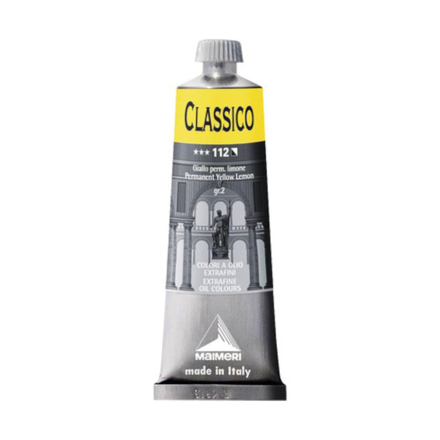 Vopsea in Ulei Classico Maimeri, Permanent Yellow Lemon, 60 ml