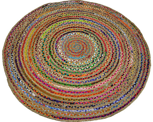 Covor Rotund Multicolor Ø 120 Cm