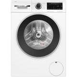 Masina de spalat rufe cu uscator Bosch WNG254A0BY, Spalare 10.5 kg, Uscare 6 kg, Clasa A, i-DOS, Iron Assist, AutoDry, Speed Perfect, Motor EcoSilence Drive, 60 cm, Alb