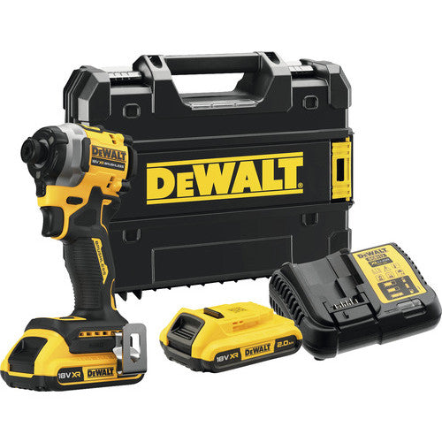 Masina de insurubat cu impact cu acumulator DeWALT DCF850D2T 18V 1/4" max. 206Nm, 2 acumulatori