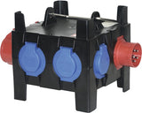 Distribuitor Electric Trifazic Pce 6 Prize (4 Cp + 2 Trifazate), Pentru Exterior Ip44