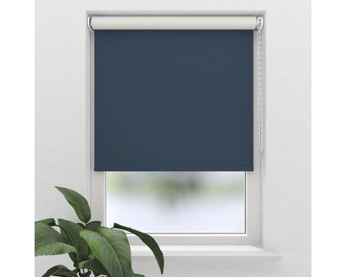 Rulou Opac Soluna V12 Uni Albastru Inchis 180x190 Cm