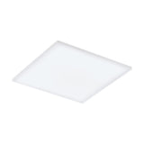 Plafoniera TURCONA, EGLO, LED, 33W, 4200 lm, lumina neutra, otel, alb, plastic, satinat, 59.5 x 59.5 x 6 cm