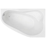 Cada de baie Belform Mistika 170x100xH44 cm, varianta stanga, material acril