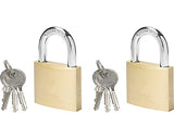 Lacate Alama 40mm, Belciug Ø6, 3mm, 2x3 Chei, Pachet 2 Bucati