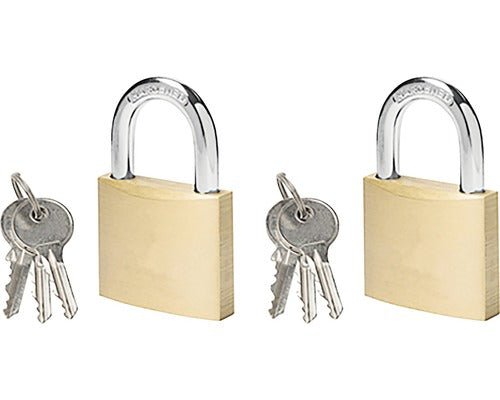 Lacate Alama 40mm, Belciug Ø6, 3mm, 2x3 Chei, Pachet 2 Bucati