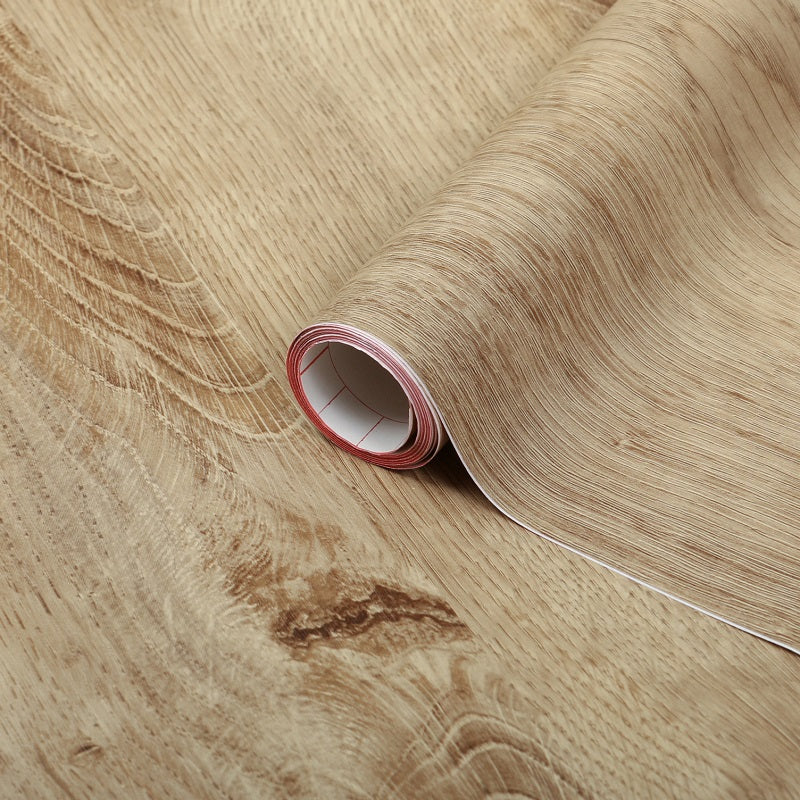 Autocolant Mobila si Folie Decorativa Autoadeziva, d-c-fix®, Stejar Ribbek, 90 cm x 2.1 m, Folie Autoadeziva cu Imitatie Lemn Natural, Aplicare Fara Adeziv, Ideal pentru Mobilier, Dulapuri, Blaturi si Proiecte DIY, Durabil si Usor de Intretinut, Maro